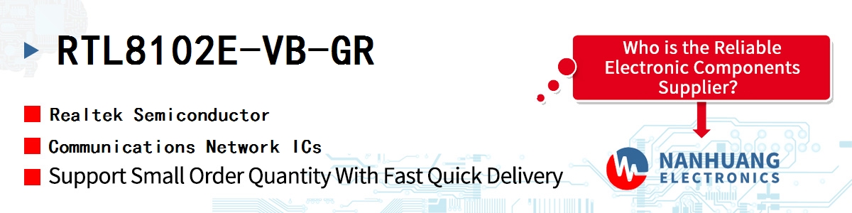 RTL8102E-VB-GR Realtek Communications Network ICs