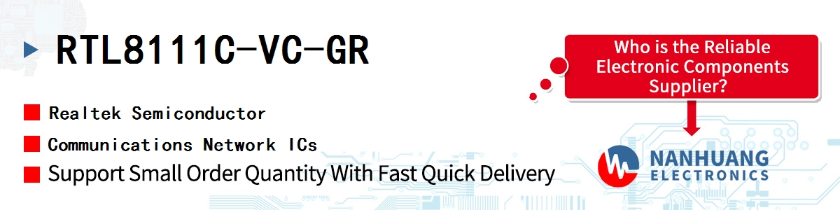 RTL8111C-VC-GR Realtek Communications Network ICs