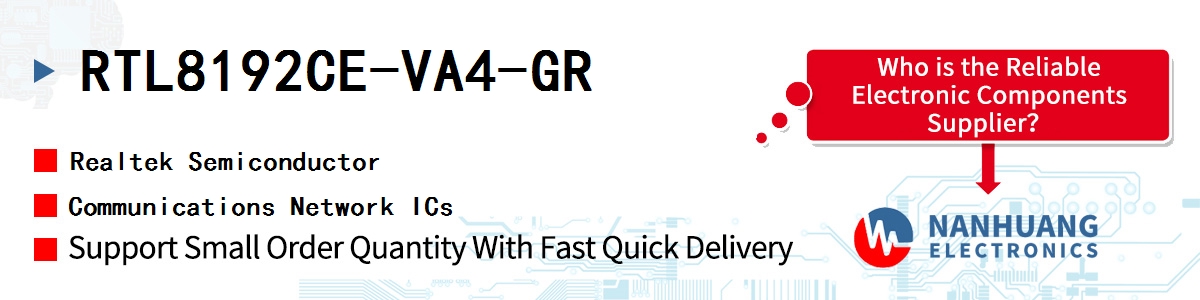 RTL8192CE-VA4-GR Realtek Communications Network ICs